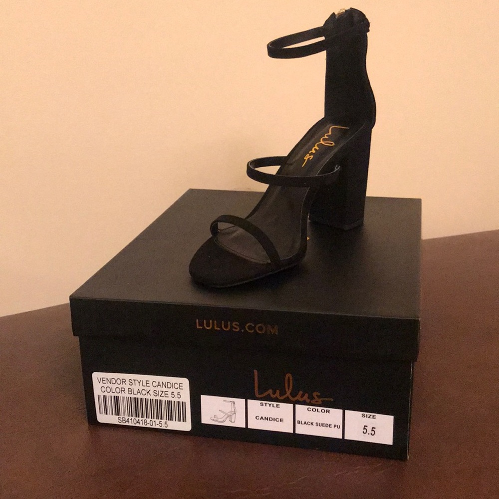 Lulus Candice Heel Size 5.5